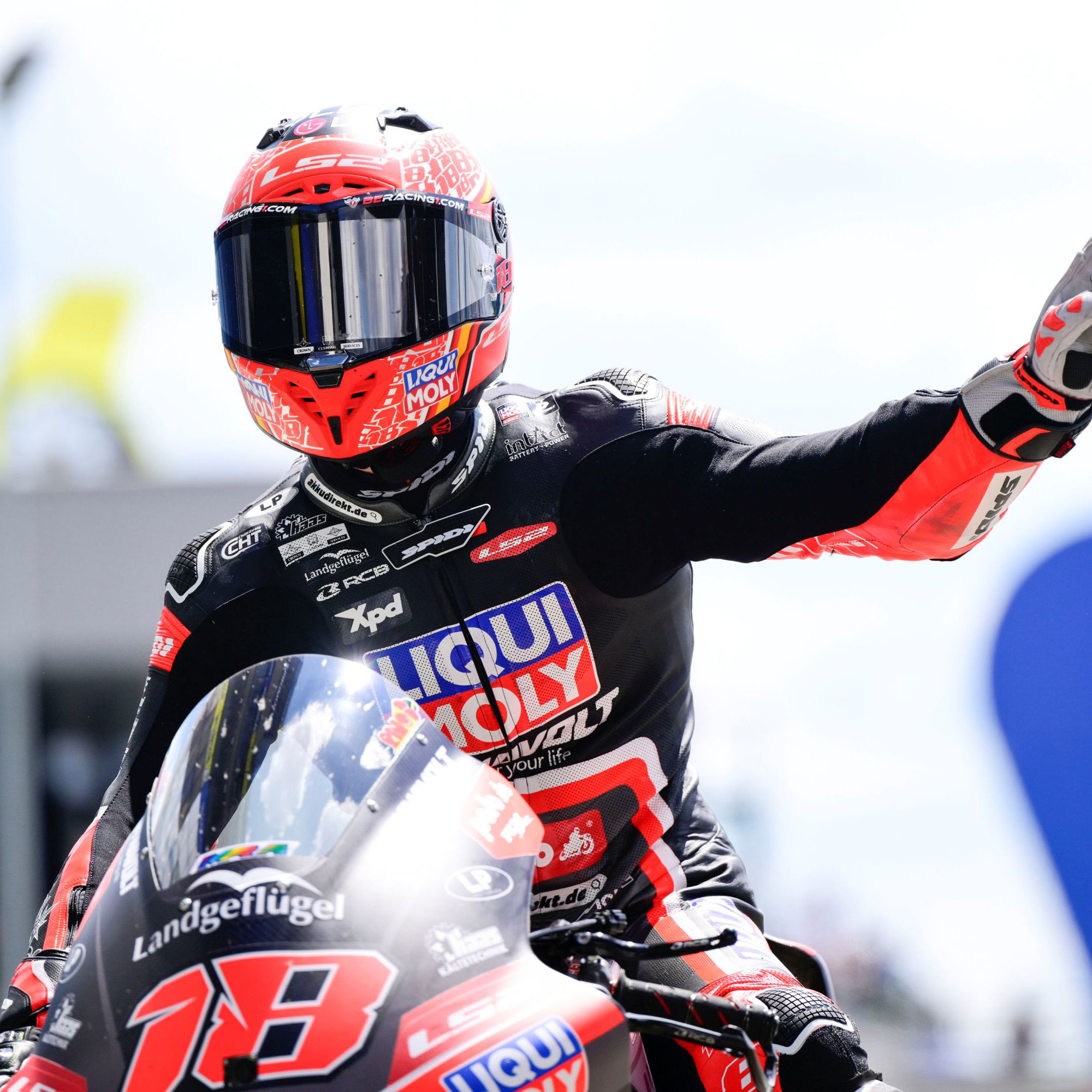 Manuel Gonzalez, pole position, qualifying, moto2, Le Mans , French GP, 10 May 2025